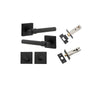 Iver Helsinki Door Lever Handle On Square Rose - primehardware