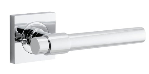 Iver Helsinki Door Lever Handle On Square Rose - primehardware
