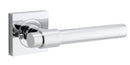 Iver Helsinki Door Lever Handle On Square Rose - primehardware