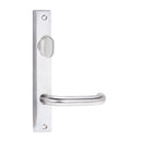 Lockwood 4704 Square End Plate With Turn & 70 Lever Chrome Plate 4704/70CP - primehardware