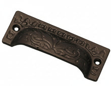 Superior Brass Drawer Pull Black Iron Matt Black 16mm