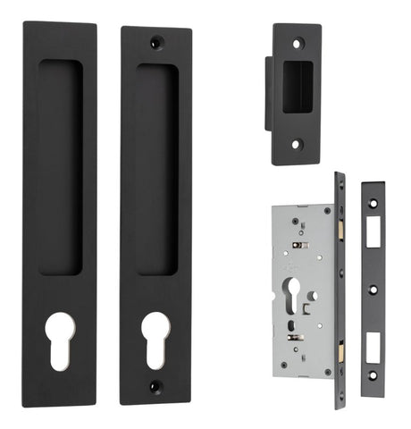 Iver Rectangular Pull For Sliding Doors - primehardware