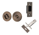 Iver Sliding Door Pull Round Privacy - primehardware
