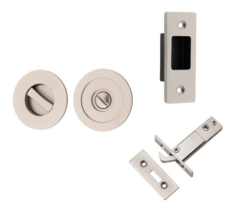 Iver Sliding Door Pull Round Privacy - primehardware