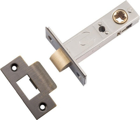 IVER Split Cam Tube Latch -T- Striker | Split Cam 60mm Backset - Signature Brass