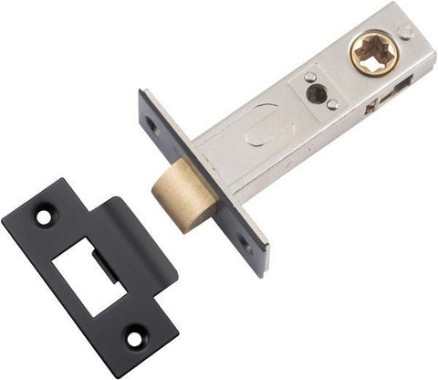 IVER Split Cam Tube Latch -T- Striker | Split Cam 60mm Backset - Matt Black