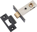 IVER Split Cam Tube Latch -T- Striker | Hard Sprung Split Cam 45mm Backset - Matt Black