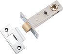 IVER Split Cam Tube Latch -T- Striker | Hard Sprung Split Cam 60mm Backset - Polished Chrome