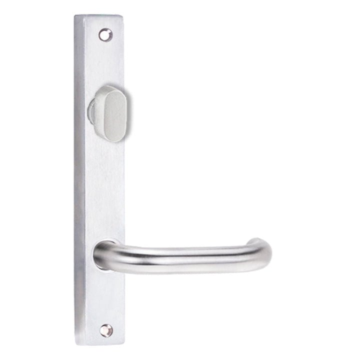 Lockwood 4704 Square End Plate With Turn & 70 Lever Oil Rubbed Bronze 4704/70ORB - primehardware