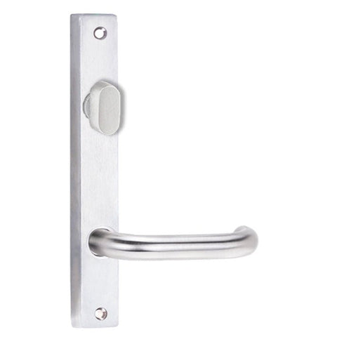 Lockwood 4704 Square End Plate With Turn & 70 Lever Oil Rubbed Bronze 4704/70ORB - primehardware