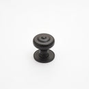Castella Decade Fluted Knob On Round Rose - primehardware