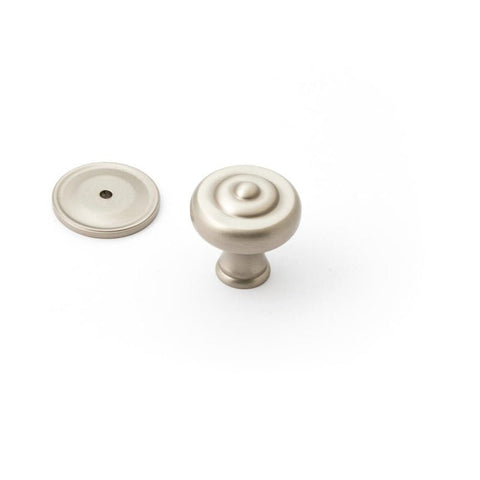 Castella Decade Fluted Knob On Round Rose - primehardware