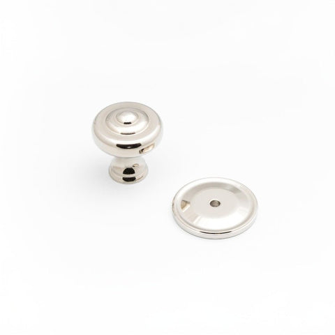 Castella Decade Fluted Knob On Round Rose - primehardware