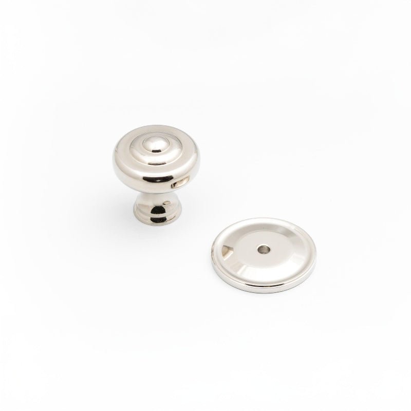 Castella Decade Fluted Knob On Round Rose