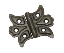 Superior Brass Decorated Iron Hinge Black Matt Black 50x62mm (Pair)