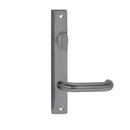 Lockwood 4704 Square End Plate With Turn & 70 Lever Polyester Powdercoat 4704/70PC - primehardware