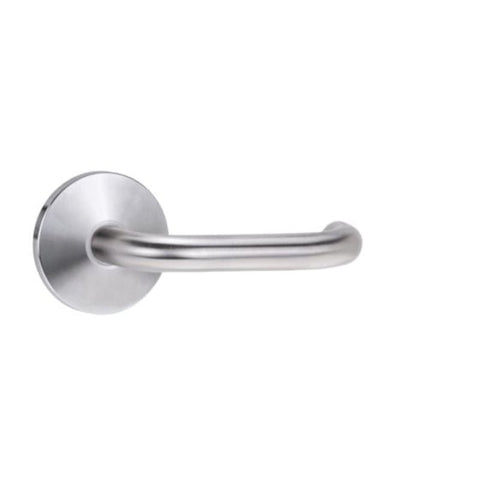 Lockwood 1360 Series 70 Lever on Round Rose Full Set Satin Chrome - 1360/1361/70SC - primehardware