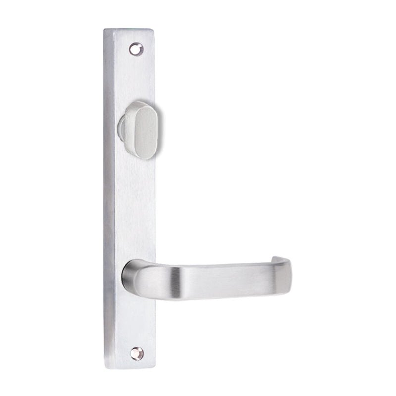 Lockwood 4704 Square End Plate With Turn & 74 Lever Chrome Plate 4704/74CP - primehardware
