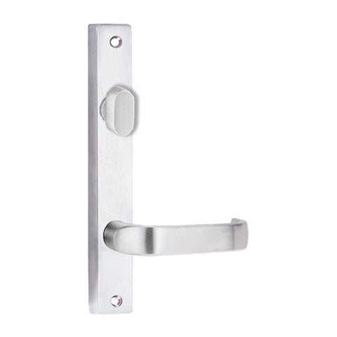 Lockwood 4704 Square End Plate With Turn & 74 Lever Chrome Plate 4704/74CP - primehardware