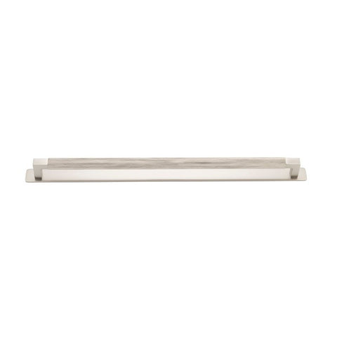 IVER Brunswick Cabinet Pull Handle | 450mm - Satin Nickel