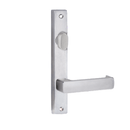 Lockwood 4704 Square End Plate With Turn & 76 Lever Satin Chrome 4704/76SC - primehardware
