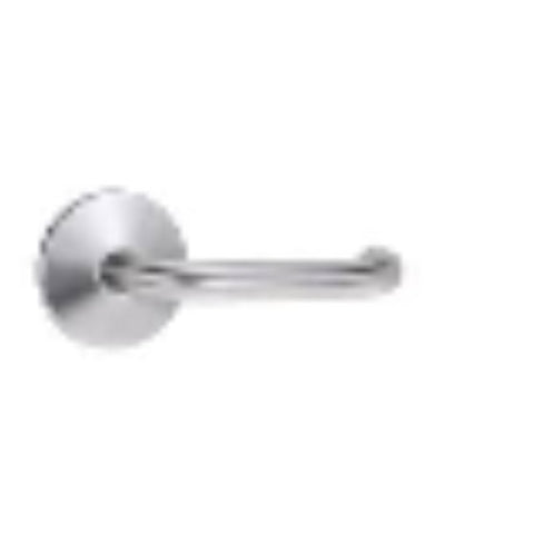 Lockwood 1360 Series 70 Lever on Round Rose Interior Half Set LH 45 Degree Angled Up Satin Chrome - 1361/AU70LSC - primehardware
