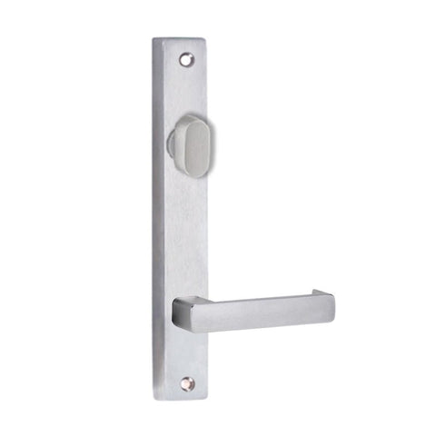 Lockwood 4704 Square End Plate With Turn & 76 Lever Polyester Powdercoat 4704/76PC - primehardware
