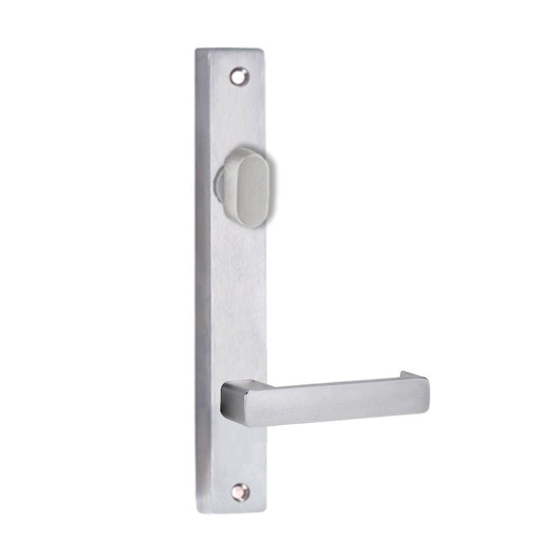 Lockwood 4704 Square End Plate With Turn & 76 Lever Polyester Powdercoat 4704/76PC - primehardware
