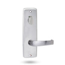 Lockwood 1916 Square End Plate With Privacy Indicator Turn & 47 Lever Satin Chrome 1916/47SC - primehardware