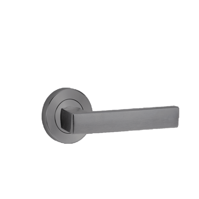 Lockwood 1220 Series 101 Lever on Round Rose Full Set Polyester Powdercoat 1220/1221/101PC - primehardware