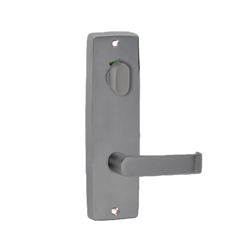 Lockwood 1916 Square End Plate With Privacy Indicator Turn & 59 Lever Polyester Powdercoat 1916/59PC - primehardware