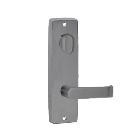 Lockwood 1916 Square End Plate With Privacy Indicator Turn & 59 Lever Polyester Powdercoat 1916/59PC - primehardware