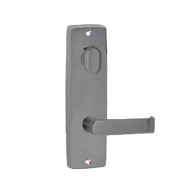 Lockwood 1916 Square End Plate With Privacy Indicator Turn & 59 Lever Polyester Powdercoat 1916/59PC