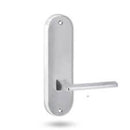 Lockwood 2905 Round End Plate With 178 Lever Polyester Powdercoat 2905/178PC - primehardware