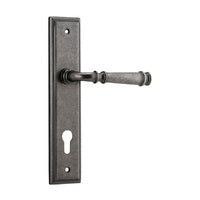 IVER VERONA DOOR LEVER HANDLE ON STEPPED BACKPLATE - CUSTOMISE TO YOUR NEEDS