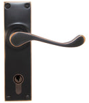 Superior Brass Lever Lock (CC 47.6mm) ATQ 150x42mm ONLY LEVER SET - primehardware