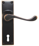 Superior Brass Lever Lock (CC 57mm) ATQ 150x42mm ONLY LEVER SET - primehardware