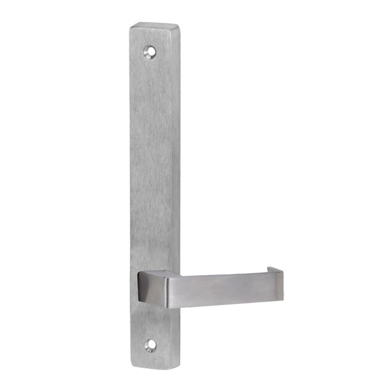 Lockwood 4705 Square End Plate With 90 Lever Satin Chrome 4705/90SC - primehardware