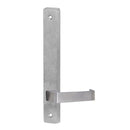 Lockwood 4705 Square End Plate With 90 Lever Satin Chrome 4705/90SC - primehardware