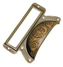 Superior Brass Drawer Pull / Lable Insert ATQ 19mm - primehardware