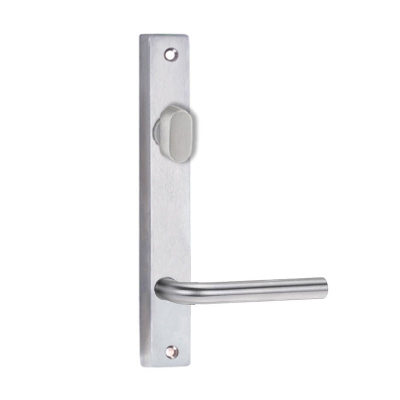 Lockwood 4705 Square End Plate With 97 Lever Satin Chrome 4705/97SC - primehardware