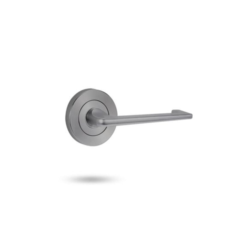 Lockwood 1220 Series 132 Lever on Round Rose Full Set Polyester Powdercoat 1220/1221/132PC