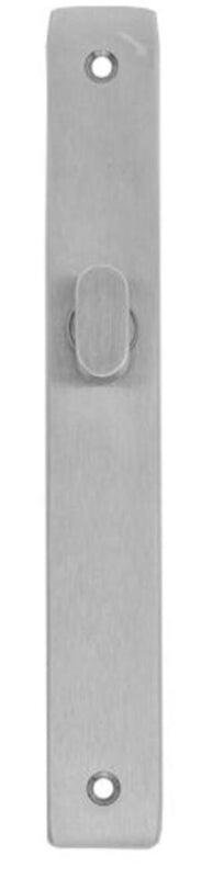 Lockwood Square End Plate With Turn Satin Brass 4706SB - primehardware