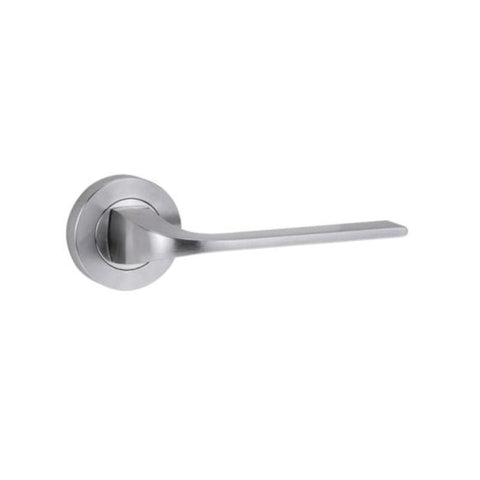 Lockwood 1220 Series 123 Lever on Round Rose Full Set Polyester Powdercoat 1220/1221/123PC - primehardware