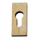 Austyle Solid Escutcheon & Single Snib Set Antique Brass - 85mm myLOCK 23734 - primehardware