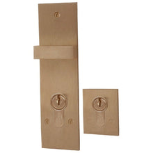 AUSTYLE Escutcheon & Snib Set Antique Brass Suits 29300 Quadlock 47.6mm 23735