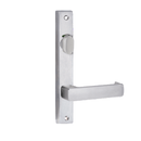 Lockwood Square End Plate With Privacy Indicating Turn & 76 Lever Satin Chrome 4716/76SC - primehardware