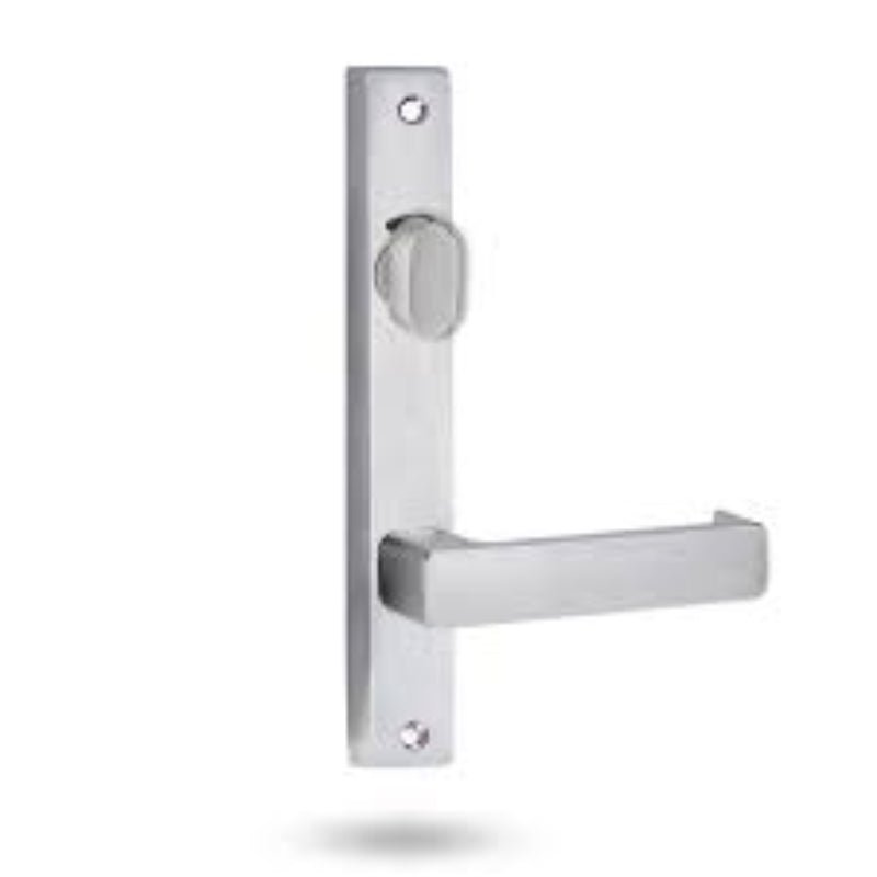 Lockwood Square End Plate With Privacy Indicating Turn & 76 Lever Polyester Powdercoat 4716/76PC - primehardware