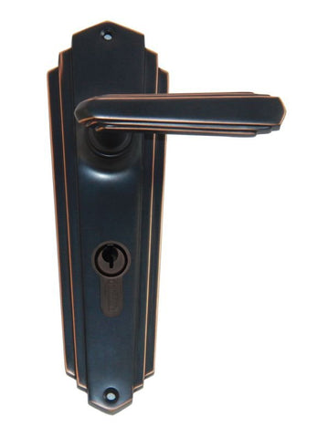 Superior Brass Lever Lock (CC 47.6mm) ATQ 203x63mm ONLY LEVER SET - primehardware