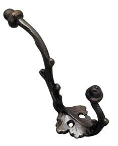 Superior Brass Hat & Coat Hook Acorn ATQ 140mm - primehardware